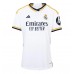 Camisa de time de futebol Real Madrid Aurelien Tchouameni #18 Replicas 1º Equipamento Feminina 2023-24 Manga Curta